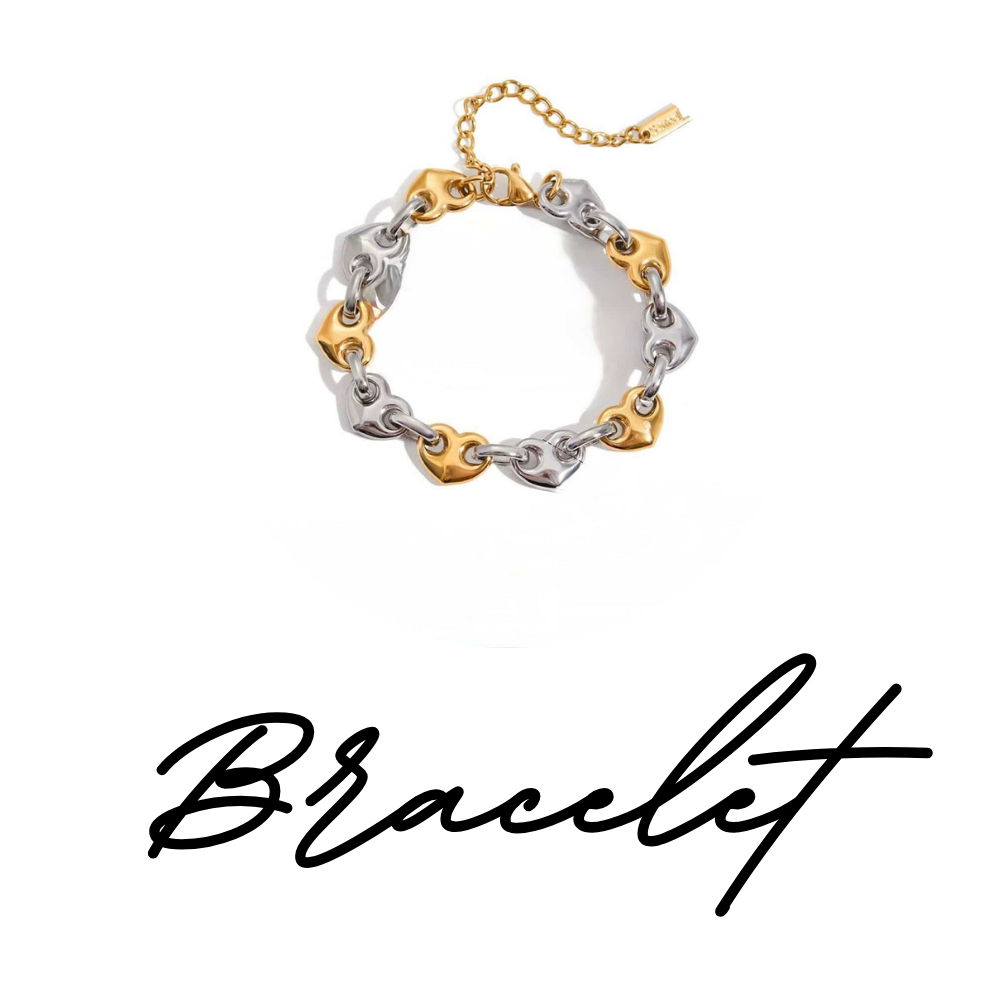 two-tone bracelet