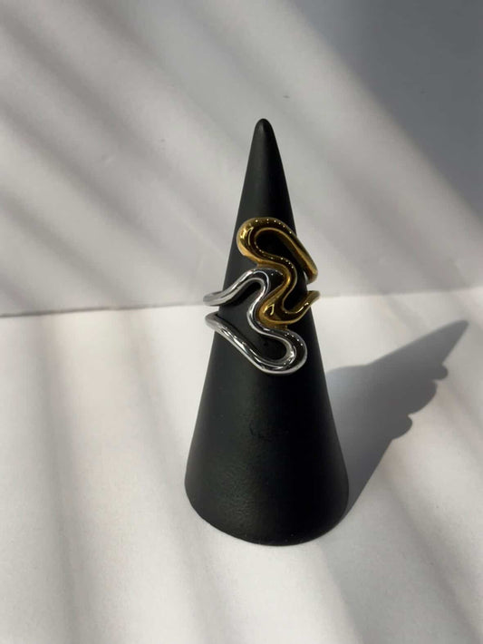 Ziravea Ring Two-Tone
